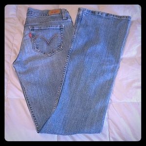 Levi's 524 Superlow boot cut jeans. Size 3 medium